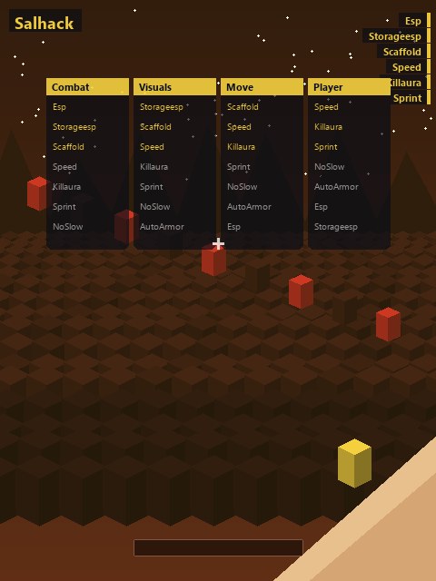 Salhack — чит клиент Minecraft